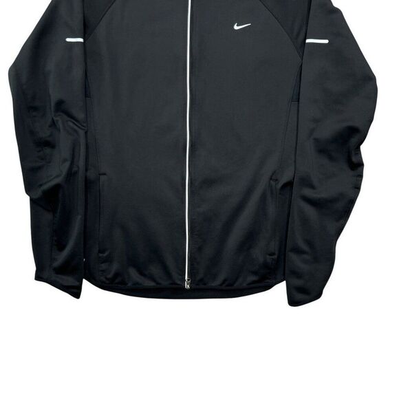 Nike Women's Size Large Black Element Themal Full Zip Running‎ Jacket - Picture 4 of 11
